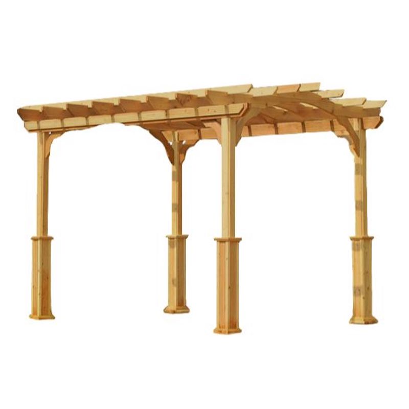 Amish Country Gazebos 10x12 Pergola-in-a-Box Made with Southern Yellow Pine
