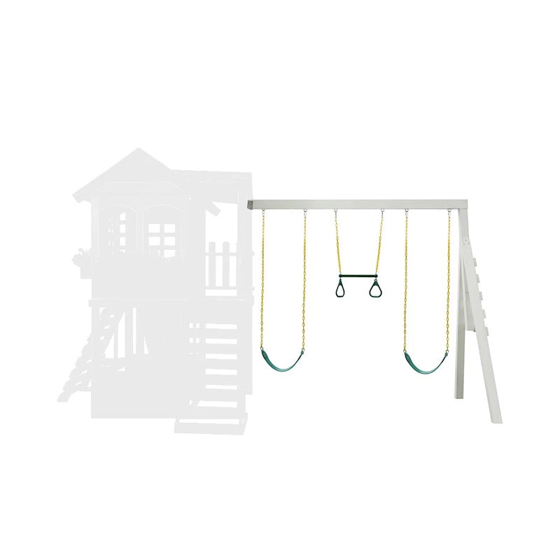 2MamaBees Reign Swing Set Attachment with Acro Bar